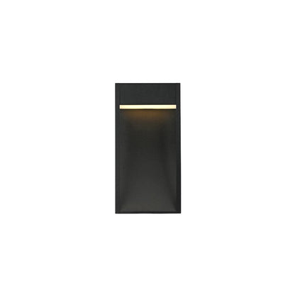 Adriel 7.5 inch Outdoor Wall Sconce in Black