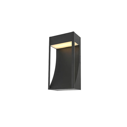 Adriel 7.5 inch Outdoor Wall Sconce in Black