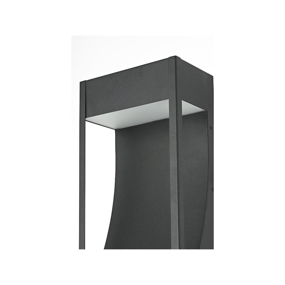 Adriel 7.5 inch Outdoor Wall Sconce in Black