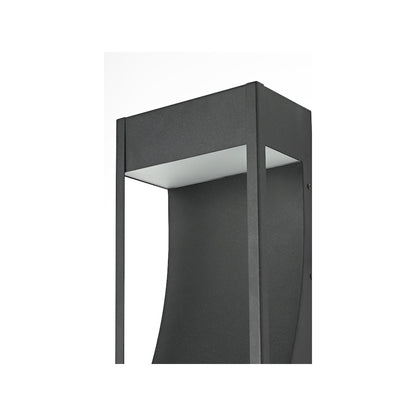 Adriel 7.5 inch Outdoor Wall Sconce in Black
