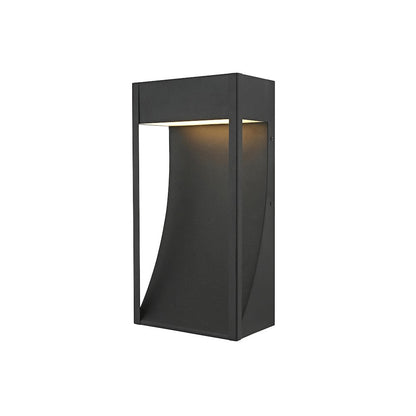 Adriel 7.5 inch Outdoor Wall Sconce in Black