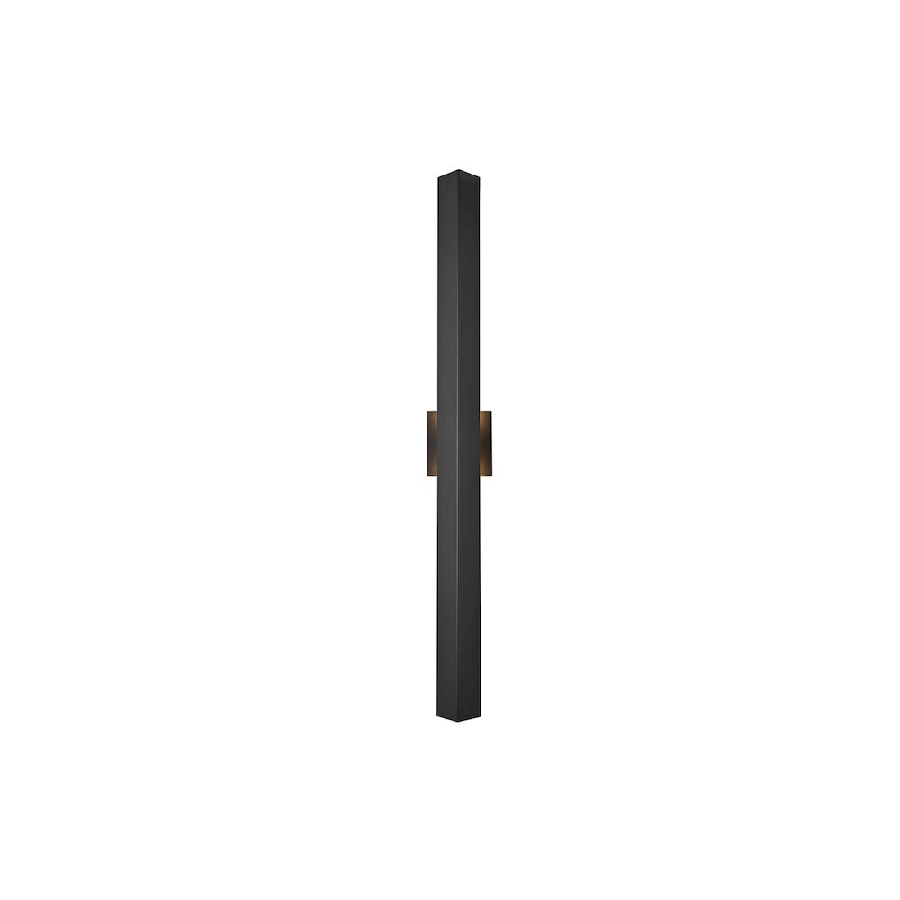 Troy 4.5 x 38 inch Outdoor Wall Sconce in Black