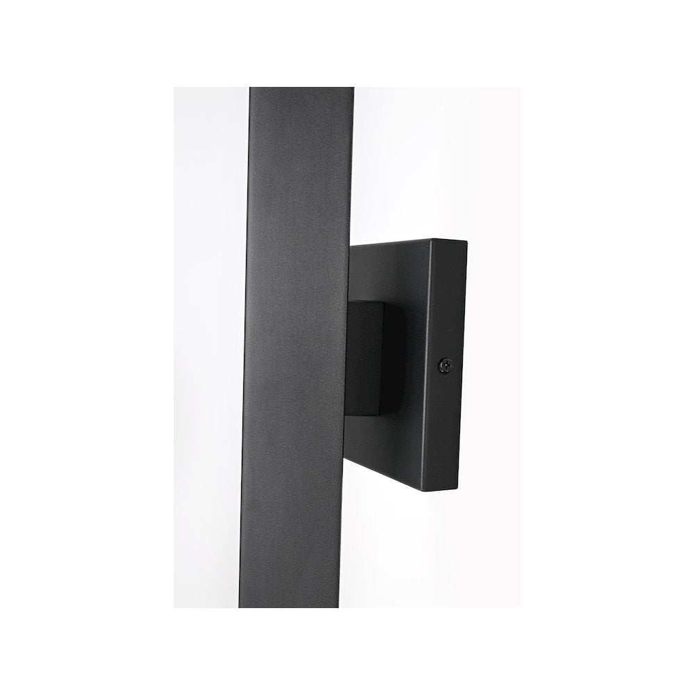 Troy 4.5 x 38 inch Outdoor Wall Sconce in Black