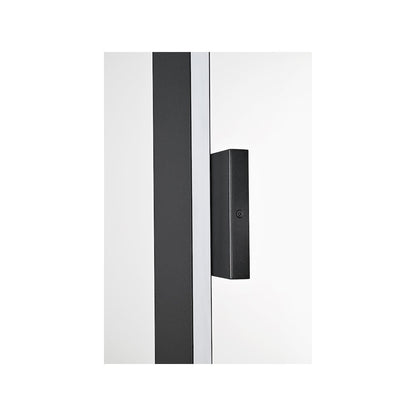 Waylen 4.5 x 48 inch Outdoor Wall Sconce in Black