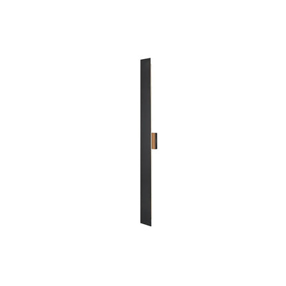 Waylen 4.5 x 48 inch Outdoor Wall Sconce in Black