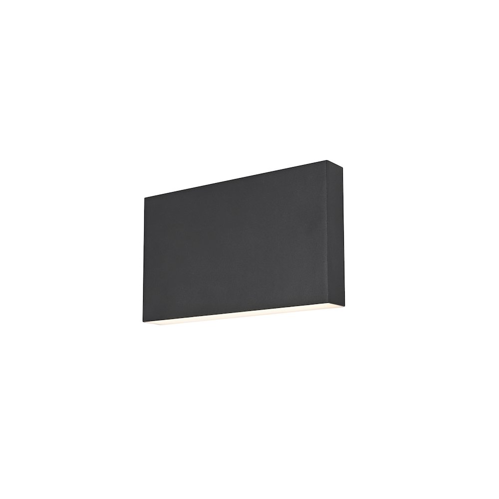 Colter 8.5 inch Outdoor Wall Sconce in Black