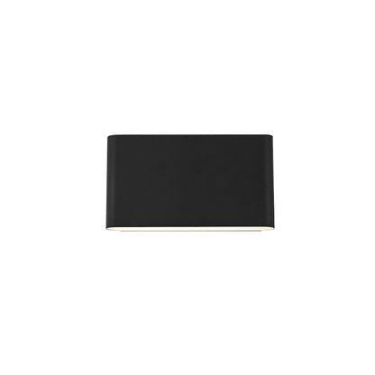 Corbin 6 inch Outdoor Wall Sconce in Black