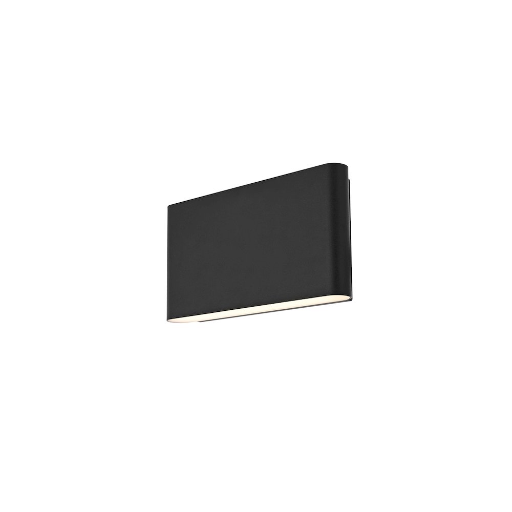 Corbin 6 inch Outdoor Wall Sconce in Black