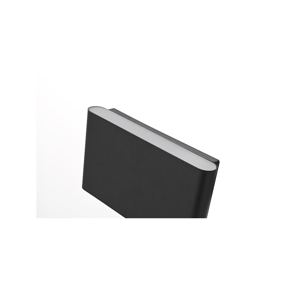 Corbin 6 inch Outdoor Wall Sconce in Black