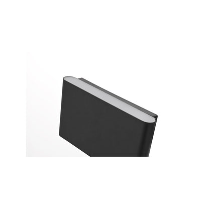 Corbin 6 inch Outdoor Wall Sconce in Black