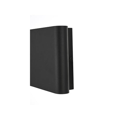 Corbin 6 inch Outdoor Wall Sconce in Black