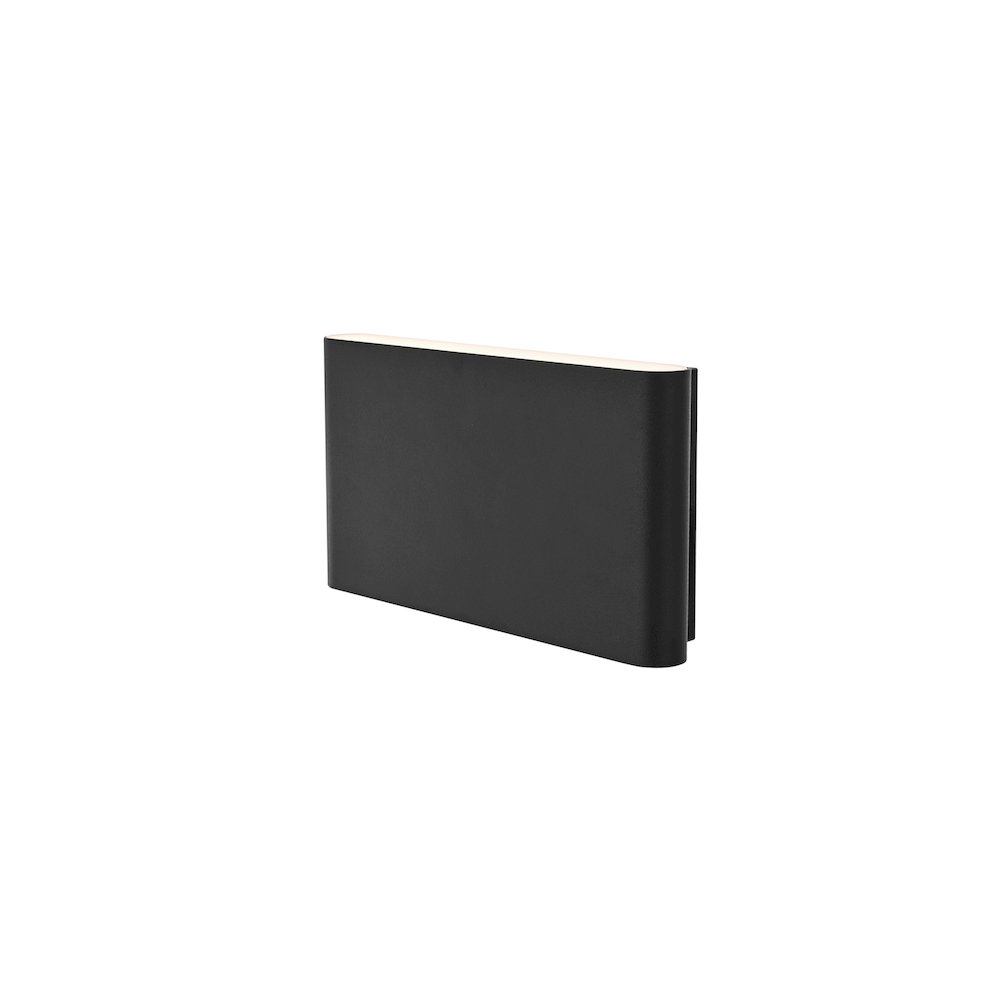 Corbin 6 inch Outdoor Wall Sconce in Black