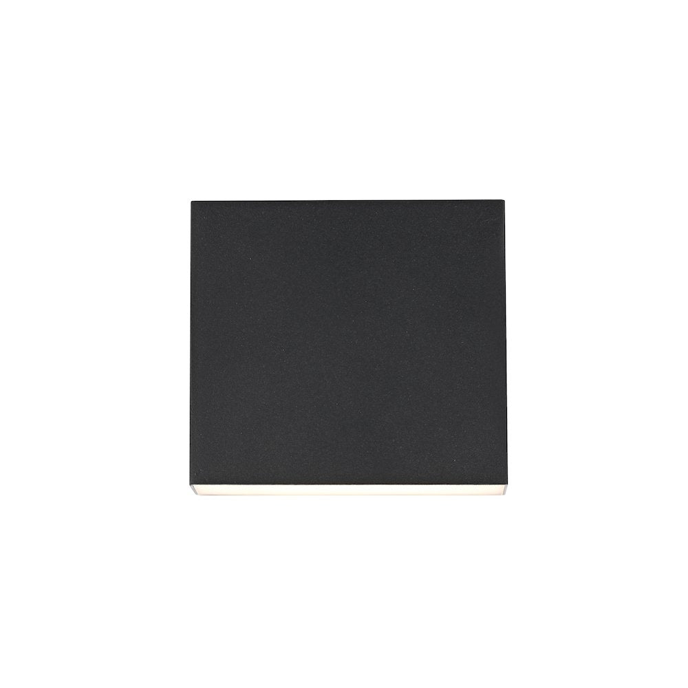 Creed 5.5 inch Outdoor Wall Sconce in Black