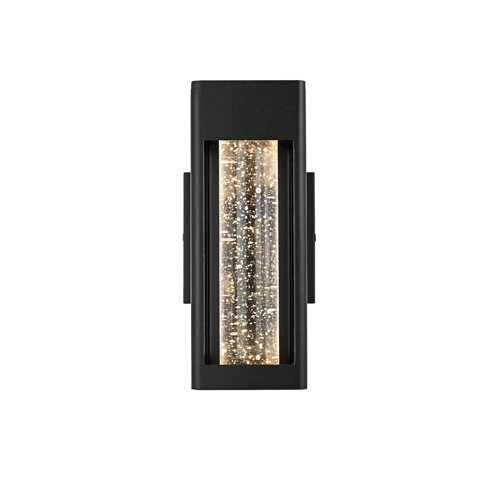Amaris 10 inch LED Outdoor Wall sconce in Black