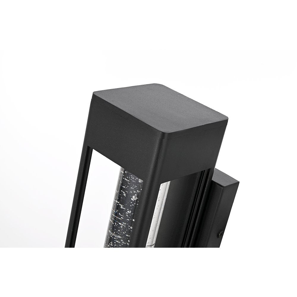 Amaris 10 inch LED Outdoor Wall sconce in Black