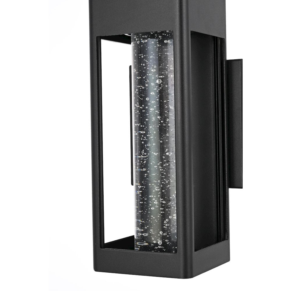 Amaris 10 inch LED Outdoor Wall sconce in Black