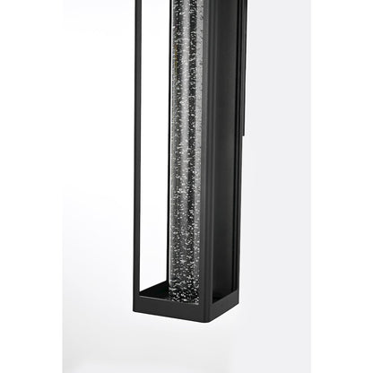 Amaris 27 inch LED Outdoor Wall sconce in Black