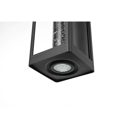 Amaris 27 inch LED Outdoor Wall sconce in Black