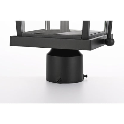Luz 23 inch Outdoor Post light in Black