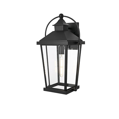 Luz 20 inch Outdoor Wall sconce in Black