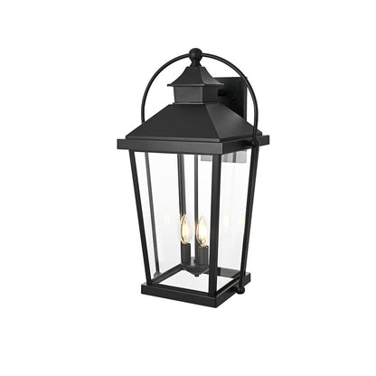 Luz 24 inch Outdoor Wall sconce in Black
