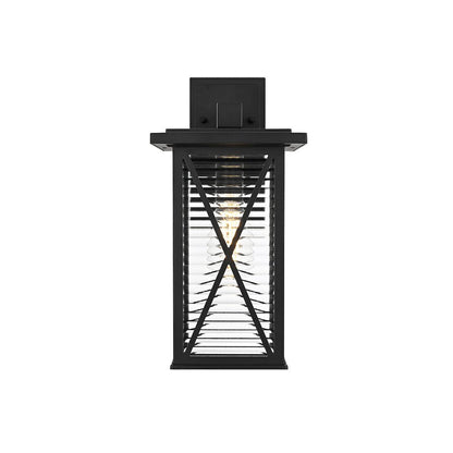 Jada 15 inch Outdoor Wall sconce in Black