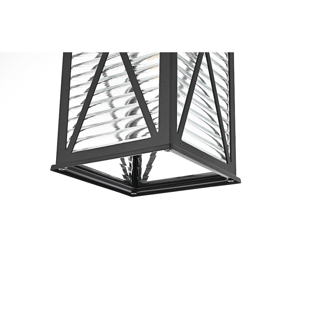 Jada 15 inch Outdoor Wall sconce in Black