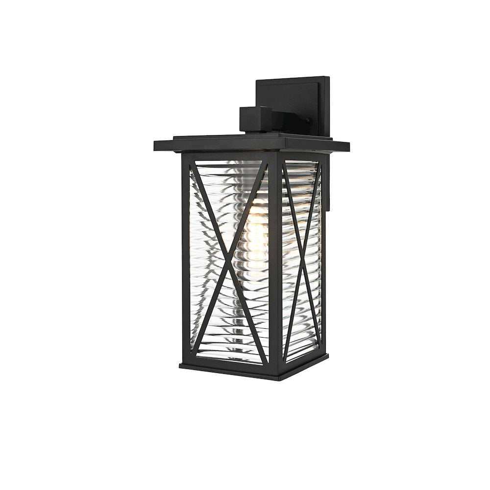 Jada 15 inch Outdoor Wall sconce in Black