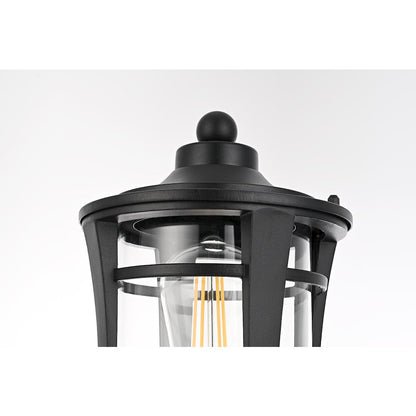 Artemis 13 inch Outdoor Post light in Black