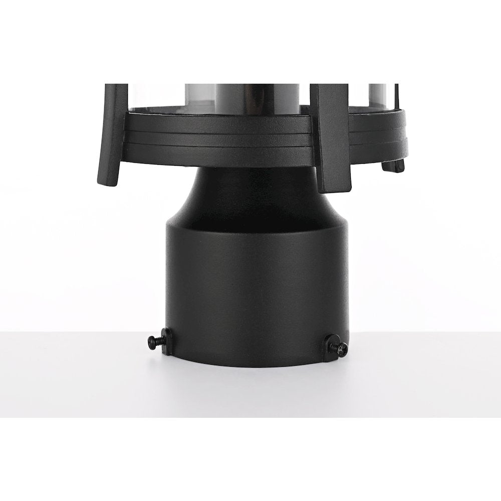 Artemis 13 inch Outdoor Post light in Black