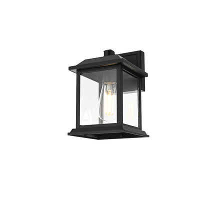 Araceli 10 inch Outdoor Wall sconce in Black