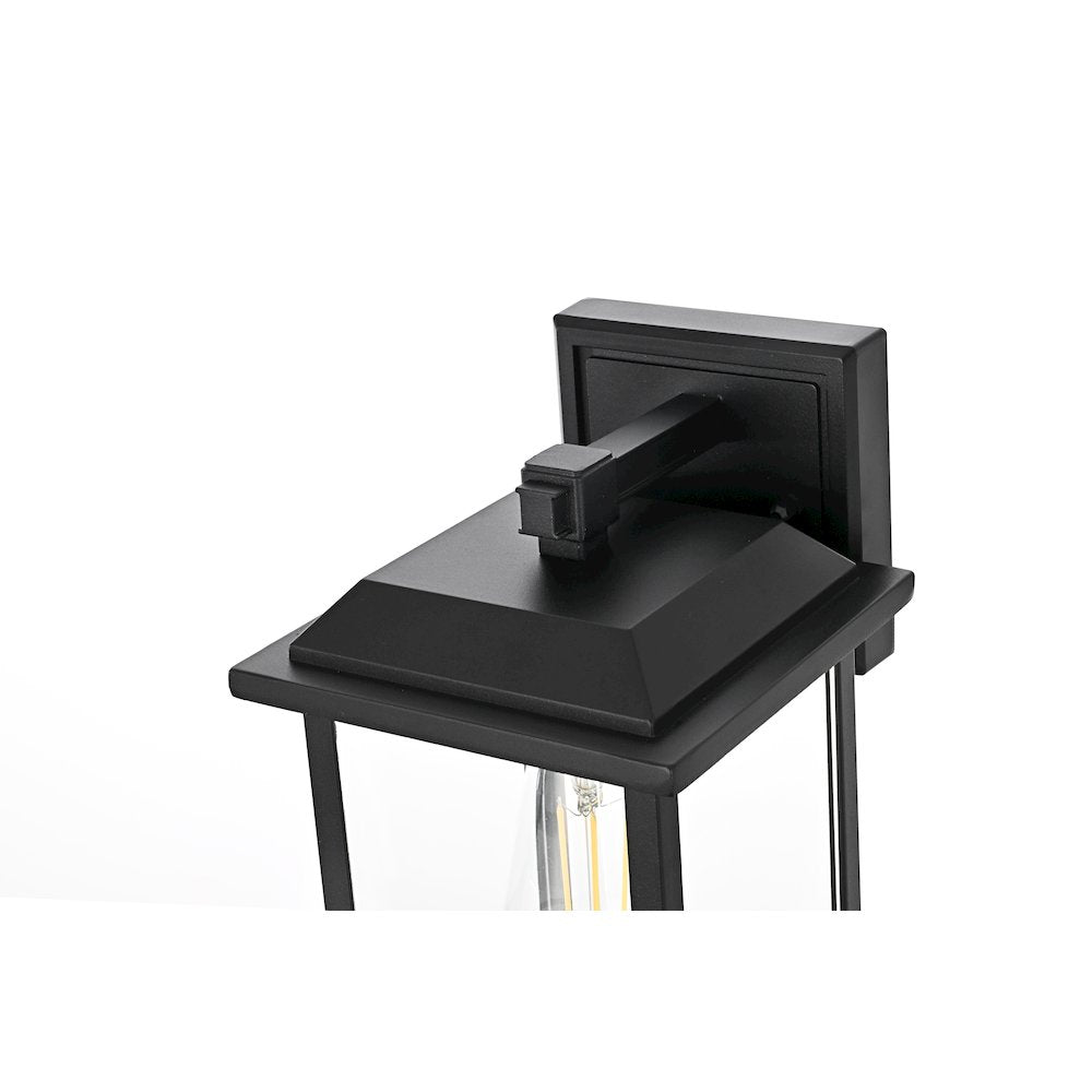 Araceli 10 inch Outdoor Wall sconce in Black