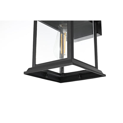 Araceli 10 inch Outdoor Wall sconce in Black