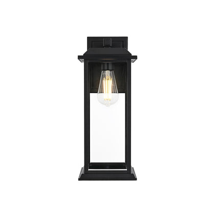 Araceli 17 inch Outdoor Wall sconce in Black