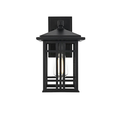 Harley 13 inch Outdoor Wall sconce in Black