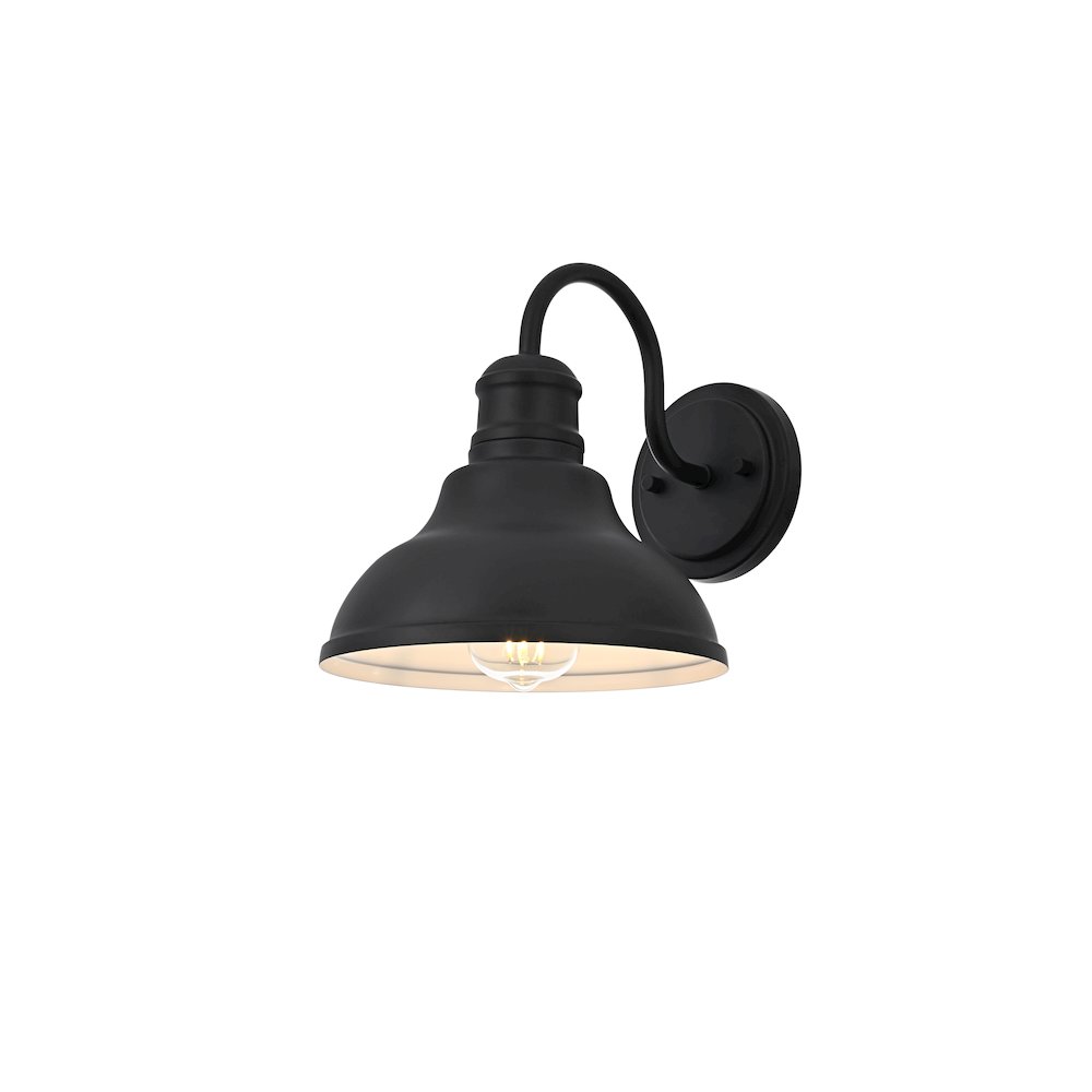 Callen 9 Inch Outdoor Wall Sconce In Black