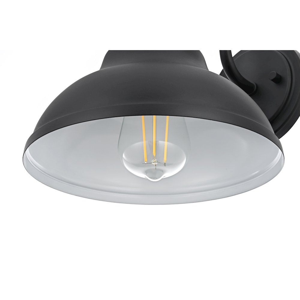 Callen 9 Inch Outdoor Wall Sconce In Black