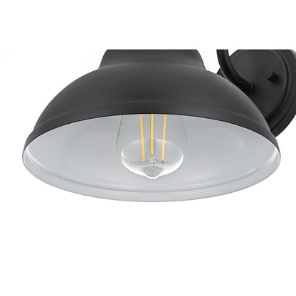 Callen 9 Inch Outdoor Wall Sconce In Black