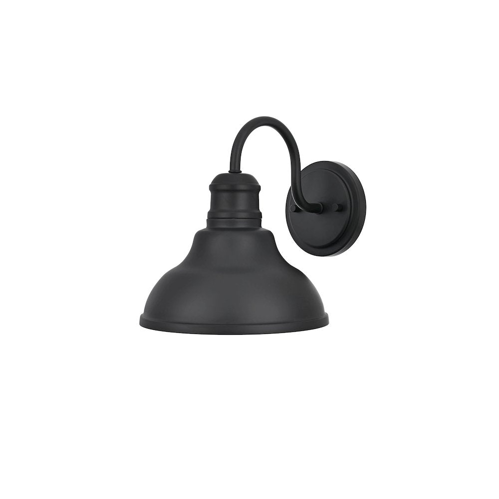 Callen 9 Inch Outdoor Wall Sconce In Black