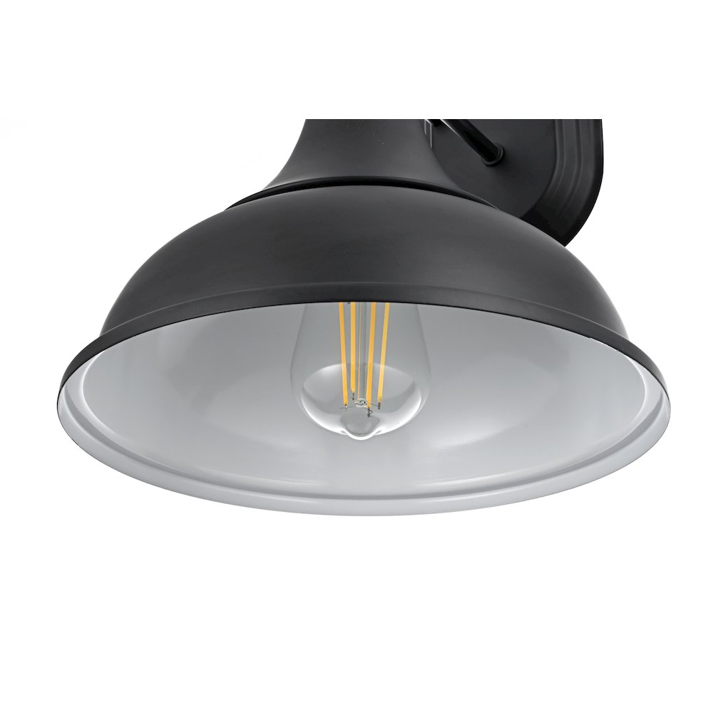 Elian 11 Inch Outdoor Wall Sconce In Black