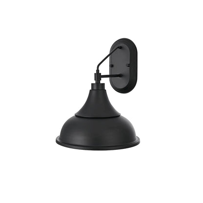 Elian 11 Inch Outdoor Wall Sconce In Black