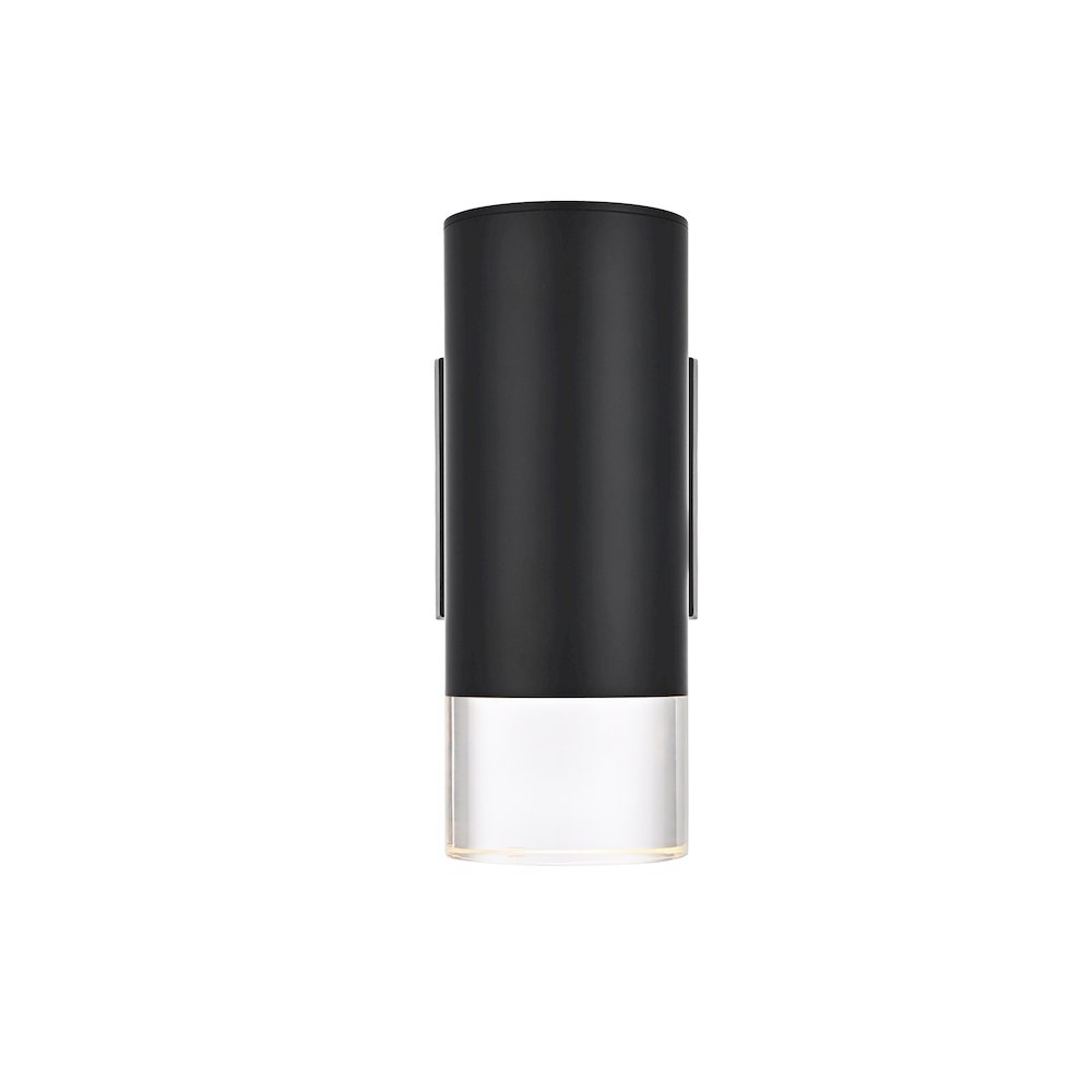 Jase 5 Inch Outdoor Wall Sconce In Black