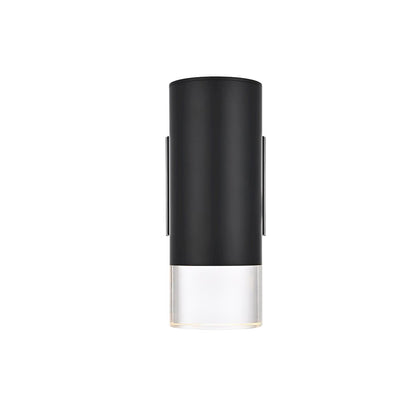 Jase 5 Inch Outdoor Wall Sconce In Black