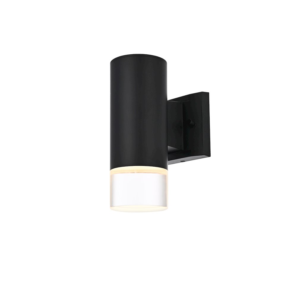 Jase 5 Inch Outdoor Wall Sconce In Black