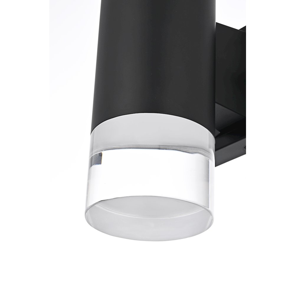 Jase 5 Inch Outdoor Wall Sconce In Black
