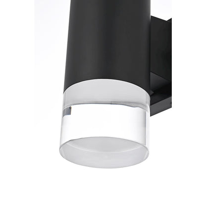 Jase 5 Inch Outdoor Wall Sconce In Black