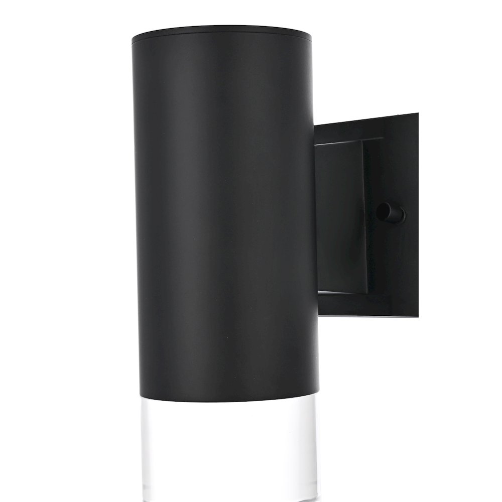 Jase 5 Inch Outdoor Wall Sconce In Black