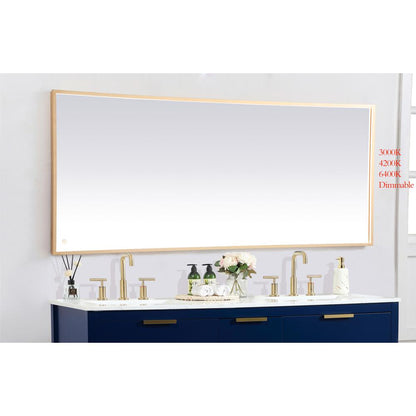 Pier 30x72 inch LED mirror with adjustable color temperature