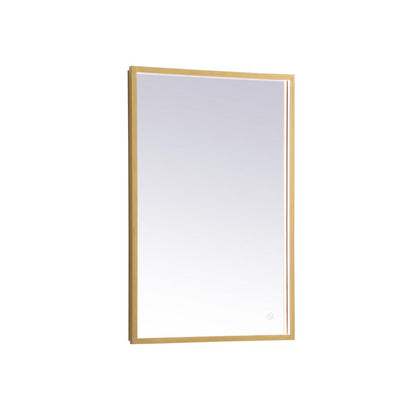 Pier 20x30 inch LED mirror with adjustable color temperature