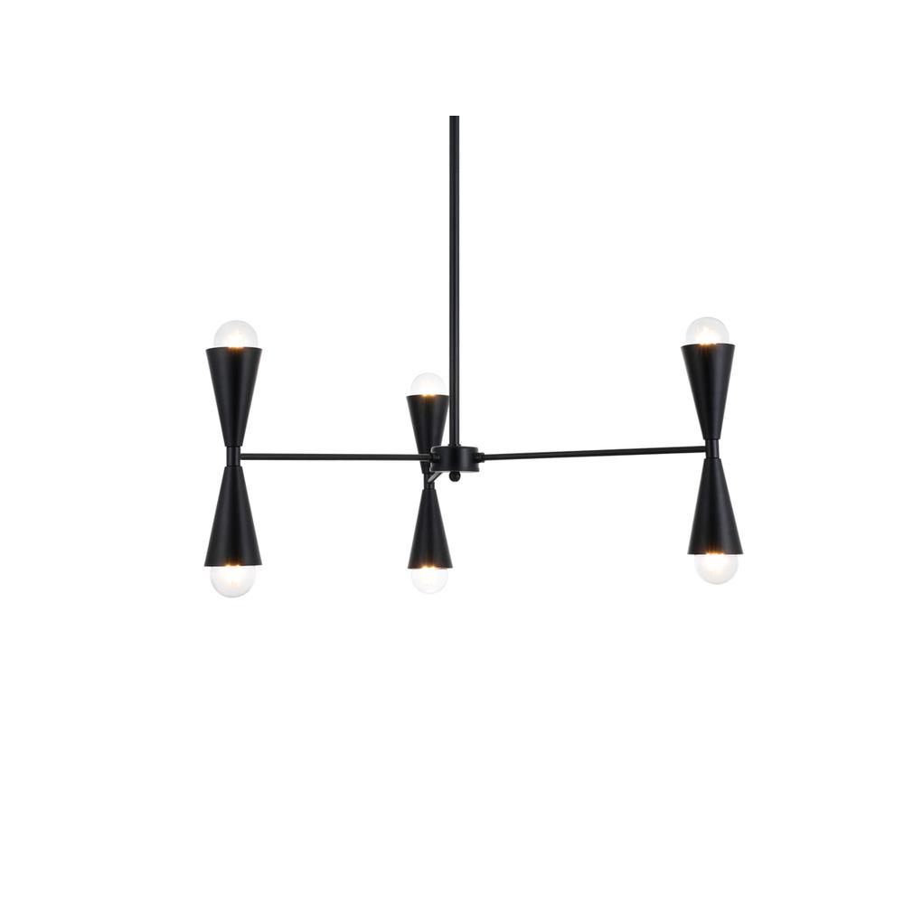 Cade 34 inch pendant in black
